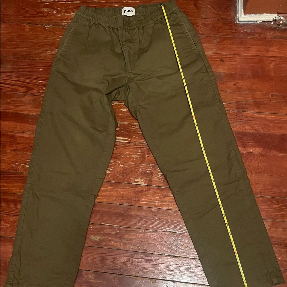 Pact Men's Army Green Pant